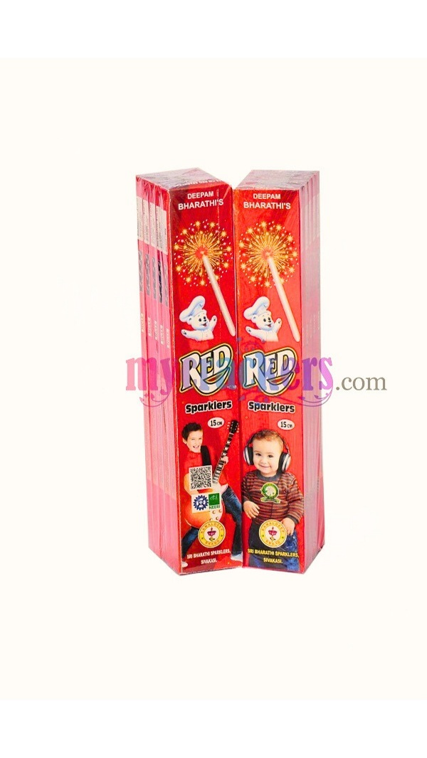 15cm Red Sparklers (10pcs)