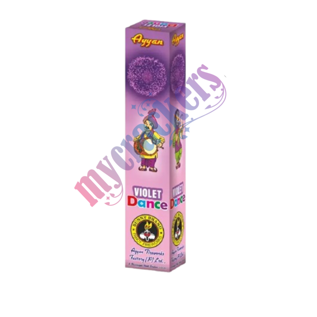 2'' Violet Flower